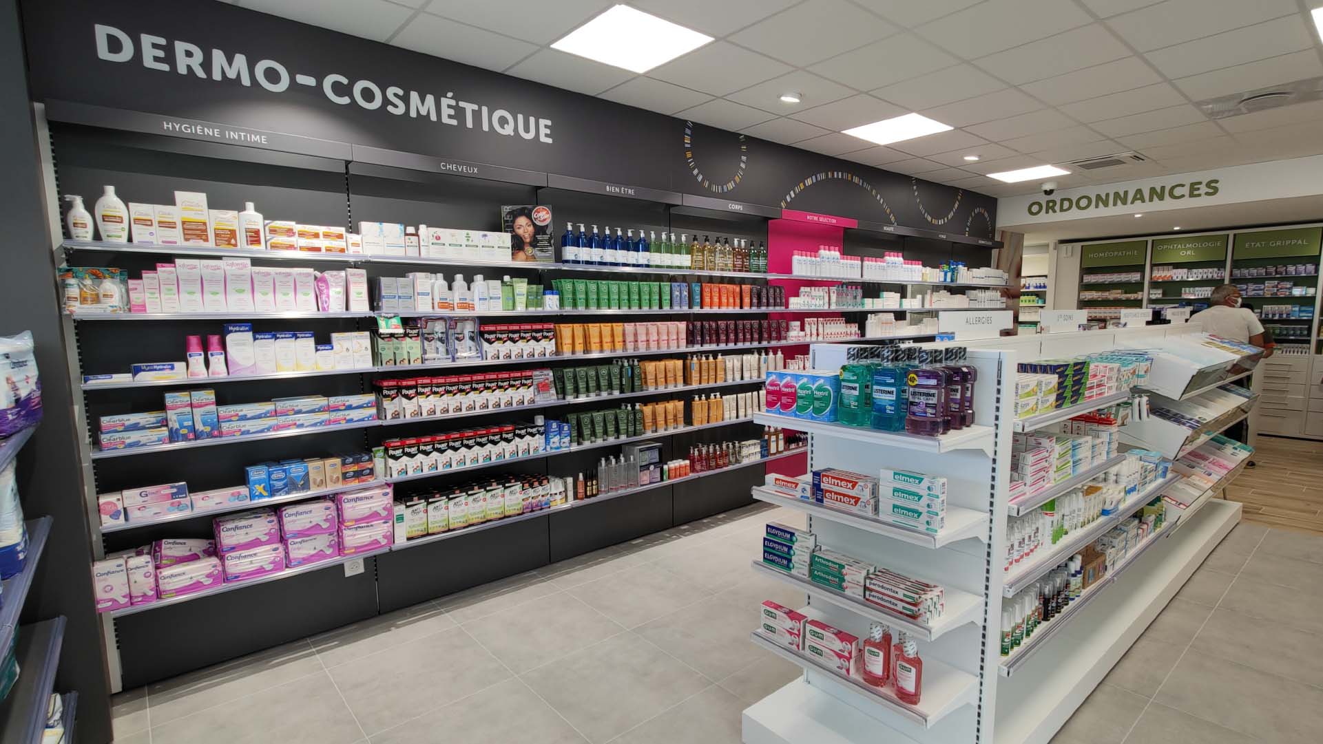 espace pour pharmacie dermo cosmétique