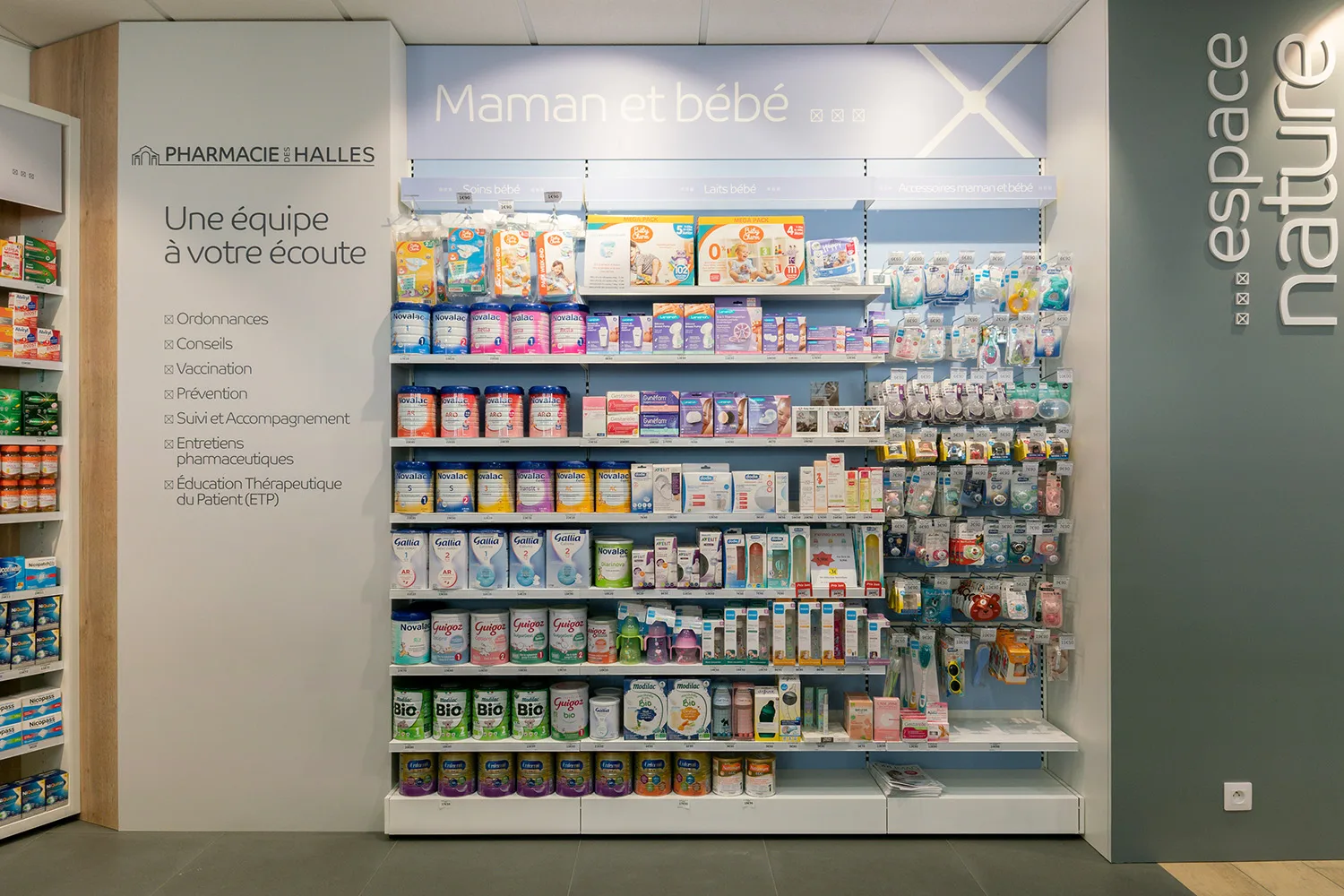 produits bébé et soin de la maman en pharmacie